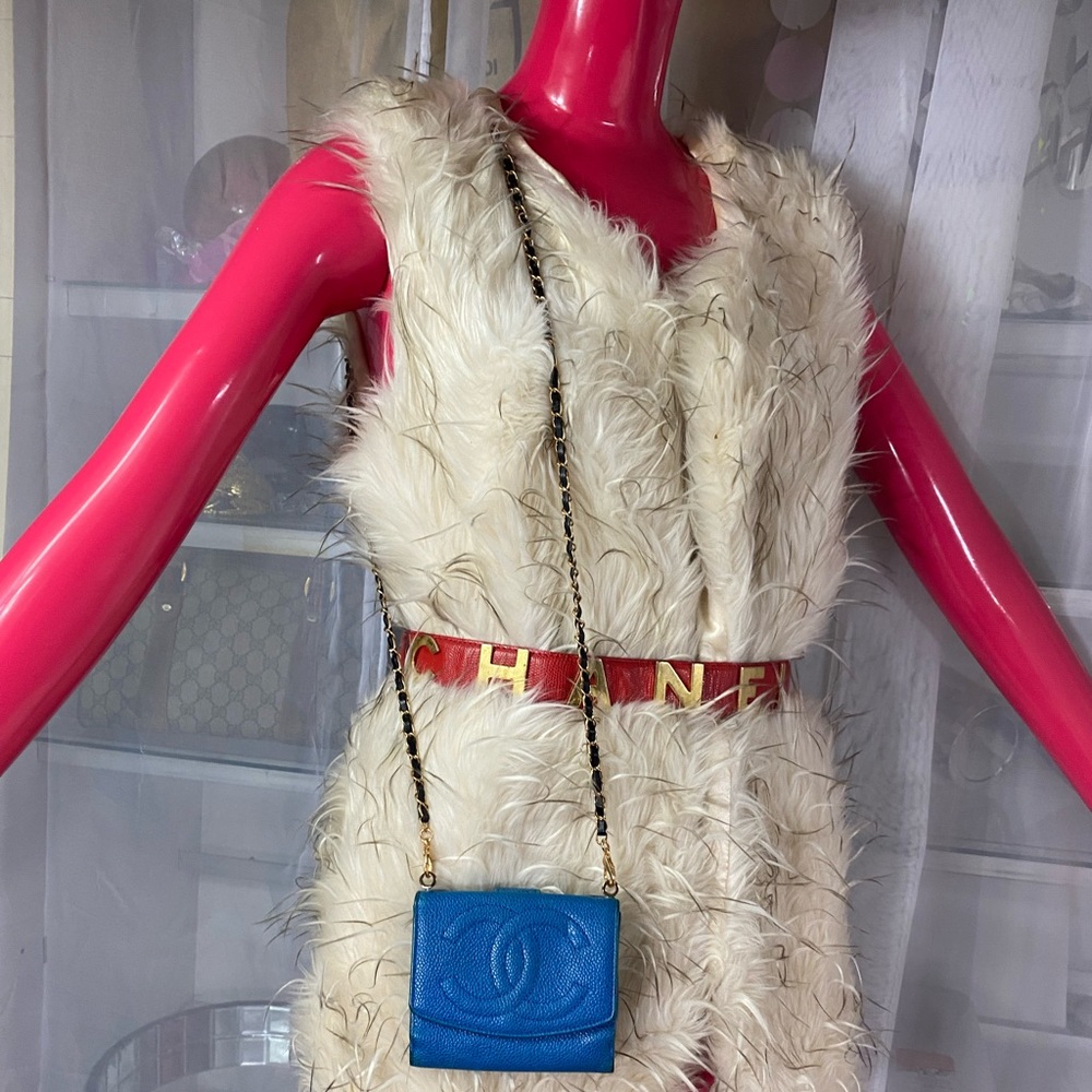 🧿🦋🧿BEAUTIFUL WALLET CROSSBODY CHANEL CAMBON AUTH🧿🦋🧿